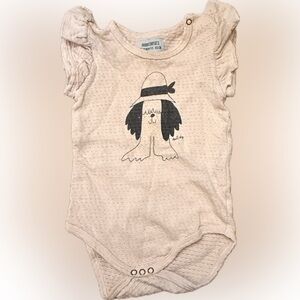 Bobo Choses Organic Cotton Onesie Paul's Dog